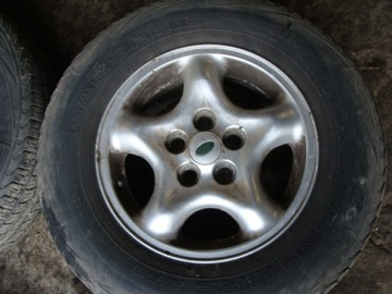 4× DISK HLINÍK LAND ROVER OE 8.0" X 16" 5X120