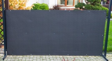 Mata na Ogrodzenie 1,20m x 2,5m Osłona na Płot Cieniująca Maskująca +Gratis