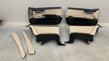TAPICERKA FOTELE MERCEDES CL W216 ŁADNA