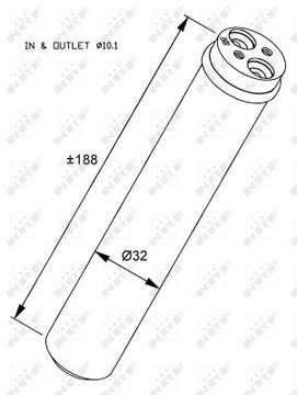 NRF 33284 SUŠIČ KLIMATIZACE