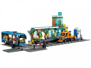LEGO CITY 60335 ЖЕЛЕЗНОДОРОЖНЫЙ ВОКЗАЛ