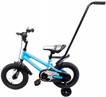 UCHWYT DO NAUKI PCHACZ PROWADNIK ROWERU KIJ RĄCZKA