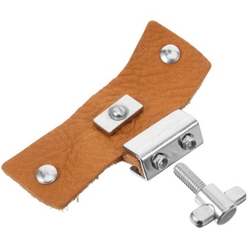 SKÓRZANA PODKŁADKA TŁUMIKA JAZZ BĘBEN WERBEL