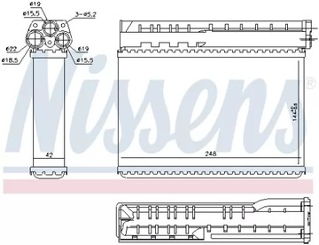 NISSENS RADIÁTOR 70512
