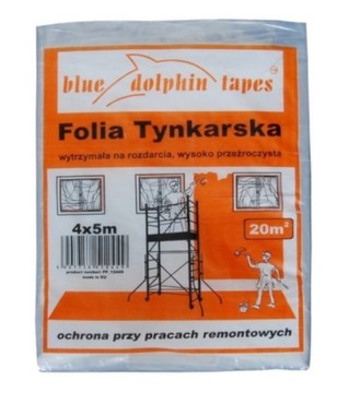 Folia tynkarska Blue Dolphin 4mx5m