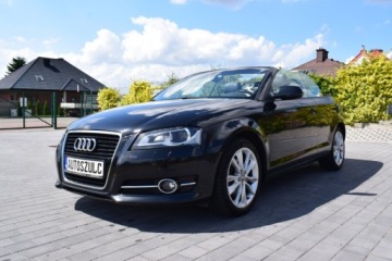Audi A3 8P Cabriolet 2.0 TDI CR 140KM 2011 Audi A3 Cabrio 2.0 TDI, AUTOMAT, Cabriolet, Zarejestrowany, Oplacony, Zadb, zdjęcie 2
