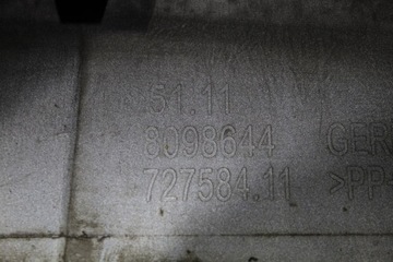 BMW 5 G30 G31 FACELIFT M-PAKET NÁRAZNÍK PŘEDNÍ