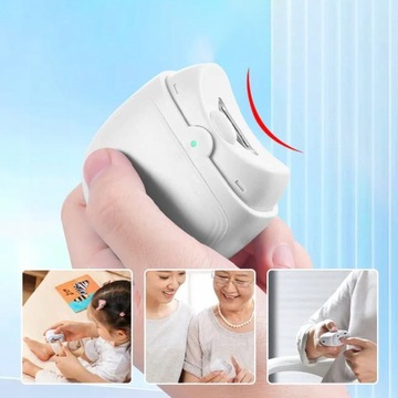 Электрические кусачки для ногтей, 2 режима скорости.