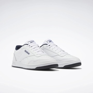 Buty męskie trampki Reebok Classic Court SKÓRZANE SPORTOWE BIAŁE 100010614