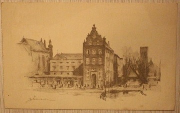 GDAŃSK - Dom Opatów pelplińskich Rys. A. Suchanek