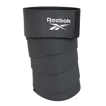 TAŚMY WZMACNIAJĄCE KOLANA CZARNE REEBOK