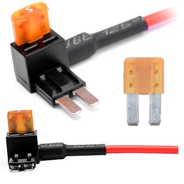 Przejściówka do skrzynki bezpieczników FUSE MICRO2 + bezpiecznik MICRO 2