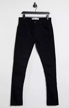 P3I010 BURTON __NF5 SPODNIE JEANS SKINNY __36