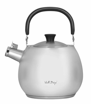 Czajnik z gwizdkiem Vialli Design 2,5L (stal mat)