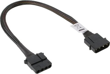 Akasa Molex Molex, 0,3м, Черный (AKCBPW0230)