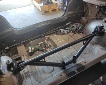 BMW E36 COMPACT задняя стойка KJS DRIFT X-BRACE 4-точечный дрифт kjs