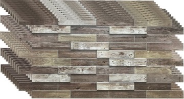 PANELE ŚCIENNE OKŁADZINA PCV Dutch oak IMITACJA DREWNA PANEL OZDOBNY 10x
