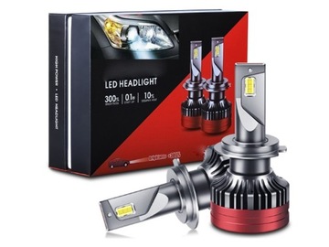 ŻARÓWKI LED H7 22000LM 6000K MOCNE CANBUS CSP LAMPA 3570