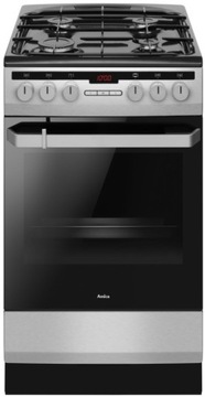 Kuchnia Amica 58GES2.33HZpTaF(Xsx) GAZOWA INOX