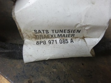 AUDI A3 8P 8P4 5D SPORTBACK FACELIFT 08-12 NÁRAZNÍK ZADNÍ S-LINE PDC LZ7L