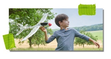 Игрушечный самолет-планер Haba Terra Kids Maxi