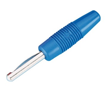 WTYK BANANOWY 4MM HIRSCHMANN NIEBIESKI ORYGINALNY