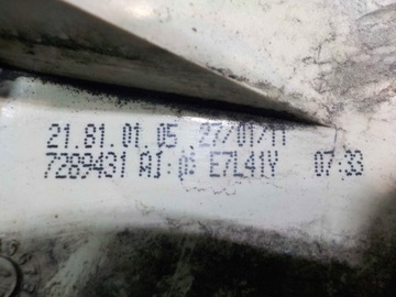 BMW 3 E91 FACELIFT 09R KOMBI SVĚTLO LEVÝ ZADNÍ 7289431