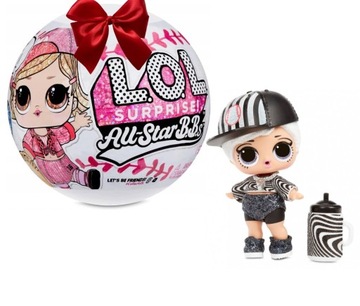 КУКЛА LOL SURPRISE ALL STAR BBS SPORTS PINK BALL