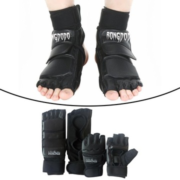 Перчатки для кикбоксинга, тренировочные перчатки для боксерской груши Муай Тай XS