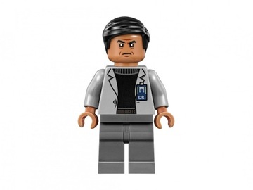 LEGO Jurassic World figurka DOKTOR WU + książka