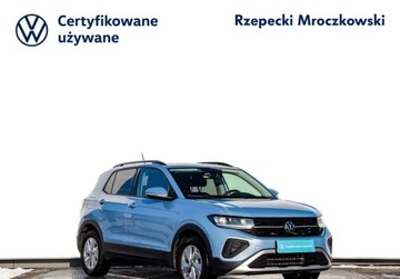Volkswagen T-Cross SUV Facelifting 1.0 TSI 115KM 2024 Volkswagen T-Cross 1.0TSI 116KM Life DSG, Kamera Cofania, Podgrzewane Fote, zdjęcie 2