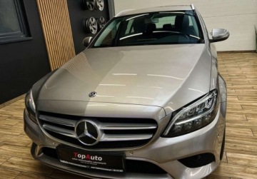 Mercedes Klasa C W205 Kombi Facelifting 2.0 220d 194KM 2019 Mercedes-Benz Klasa C lift AUTOMAT 195KM LED perfekcyjny navi kamera, zdjęcie 14