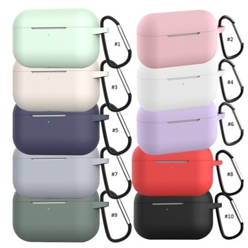 ЦВЕТА СИЛИКОНОВОГО КОРПУСА APPLE AIRPODS PRO