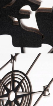 Ажурная картина Украшение стены 3D Панно Карта