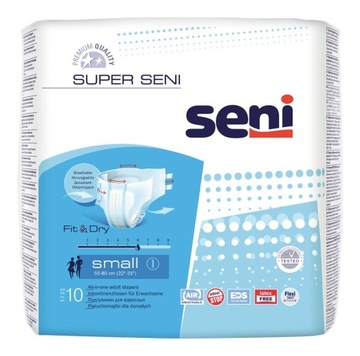 SUPER SENI S pieluchomajtki dla dorosłych 10 szt.