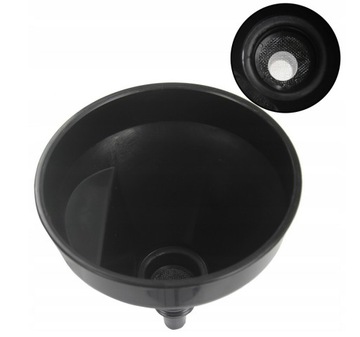 УНИВЕРСАЛЬНАЯ ПЛАСТИКОВАЯ ВОРОНКА С ГИБКИМ НАКОНЕЧНИКОМ - ЧЕРНАЯ XXL