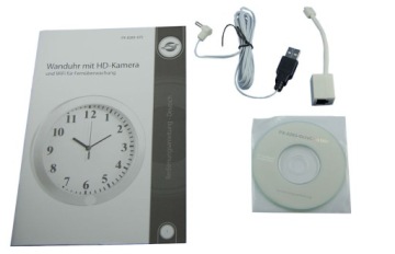 ЧАСЫ С WI-FI IP-КАМЕРОЙ ОБНАРУЖЕНИЕ ДВИЖЕНИЯ И ЗВУКА