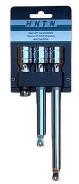 ZESTAW PRZEDŁUŻEK UCHYLNYCH 1/2'' 3 szt.HONITON