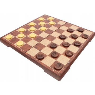 Большие классические наборы шахмат, магнитные шашки 2в1