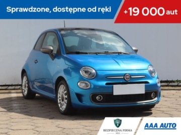 Fiat 500 II Seria 4 1.2 69KM 2019 Fiat 500 1.2, Salon Polska, Serwis ASO, GAZ