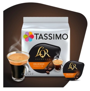 TASSIMO Jacobs LOR Espresso Delizioso в капсулах 16 шт.