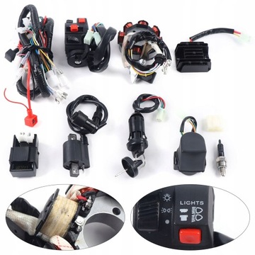 ЭЛЕКТРОМОНТАЖ квадроцикла ATV 150-250 ЗАВЕРШЕН