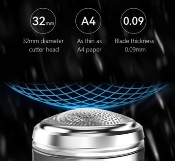 Бритва Lynker МУЖСКАЯ ЭЛЕКТРОБРИТВА, серебро