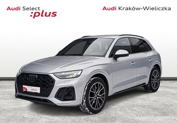 Audi Q5 II SUV Facelifting 2.0 40 TDI 204KM 2024 Audi Q5 Pneumatyka Bang Radary Kamery 360 Podwojne szyby Feinappa HeadUP