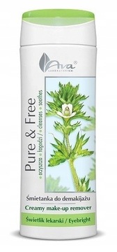 AVA PURE & FREE Śmietanka do Demakijażu 250ml