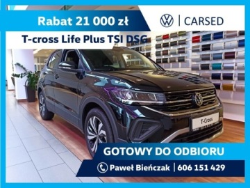 Volkswagen T-Cross SUV Facelifting 1.0 TSI 115KM 2026 Volkswagen T-Cross T-Cross 1.0 TSI Life Plus DSG/