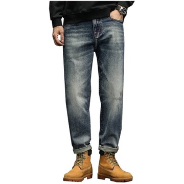 KSTUN Baggy Jeans Men Stretch Loose Fit Harem Pant