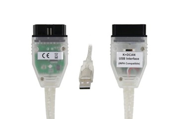 BMW INPA DIS CABLE PC K+DCAN FT-232RL диагностическое кодирование E SERIES E60 E90