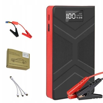 ZASILACZ AWARYJNY DO SAMOCHODU, PRZENOŚNA ŁADOWARKA TYPU POWER BANK