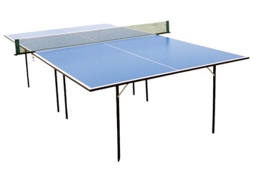 Stół do tenisa stołowego BASIC płyta 18mm niebieski ping pong